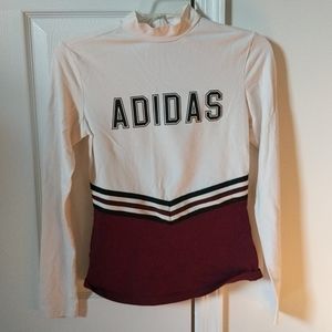 Adidas Cheerleader Style Long Sleeve Top
